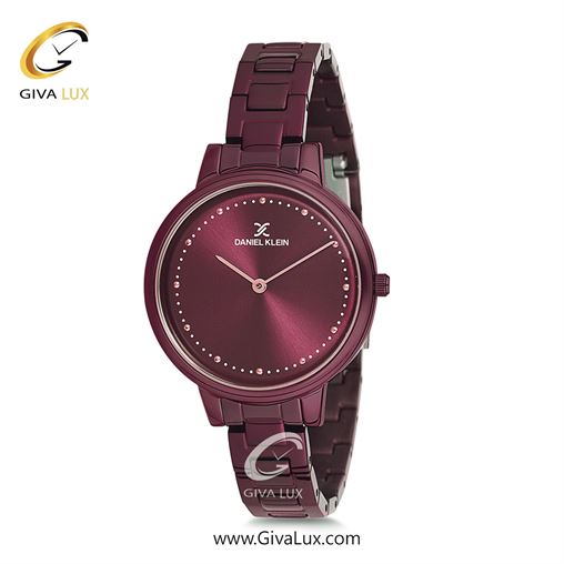 ساعت مچی اورجینال زنانه دنیل کلین زرشکی | زرشکی| زرشکی| کد رفرنس DK12053-7