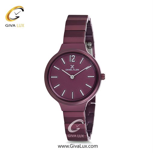 ساعت مچی اورجینال زنانه دنیل کلین زرشکی | زرشکی| زرشکی| کد رفرنس DK12062-6