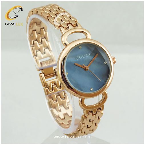 ساعت مچی بند فلزی زنانه گوچی