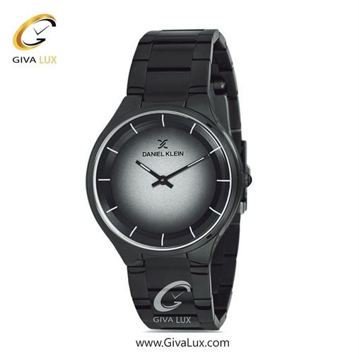 ساعت مچی اورجینال مردانه دنیل کلین مشکی | مشکی| نقره ای-دودی|تیتانیوم| کد رفرنس DK12128-6