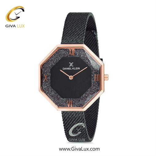 ساعت مچی اورجینال زنانه دنیل کلین رزگلد | مشکی| مشکی| کد رفرنس DK12200-5