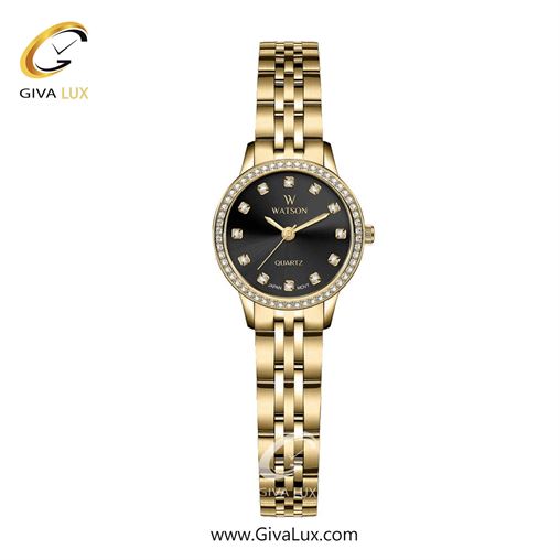 ساعت مچی اورجینال زنانه واتسون | WATSON  طلایی | طلایی-نقره ای| مشکی| کد رفرنس W 1191L-352 1221L-102.jpg