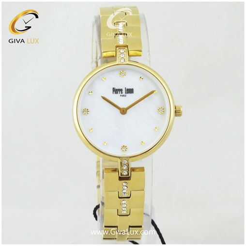ساعت مچی زنانه طلایی اورجینال پییر لنون PL-۰۱۳۱