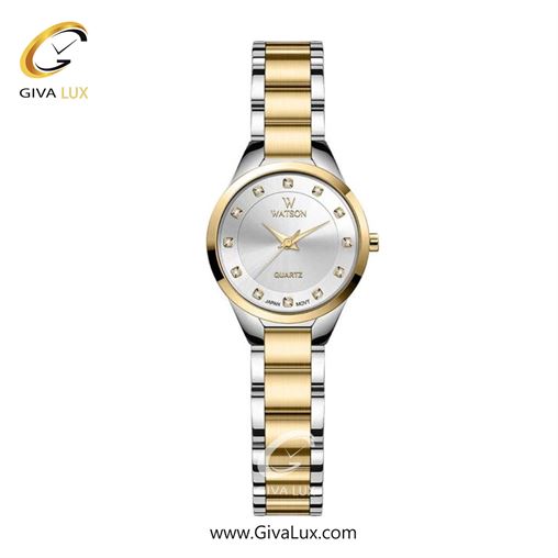 ساعت مچی اورجینال زنانه واتسون | WATSON  طلایی | طلایی| نقره ای| کد رفرنس W 1224L-101 1224L-351.jpg