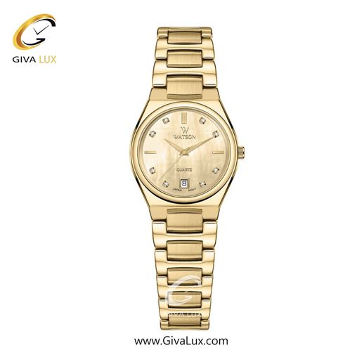 ساعت مچی اورجینال زنانه واتسون | WATSON  طلایی | طلایی| نقره ای| کد رفرنس W 1224L-101 1233L-103.jpg