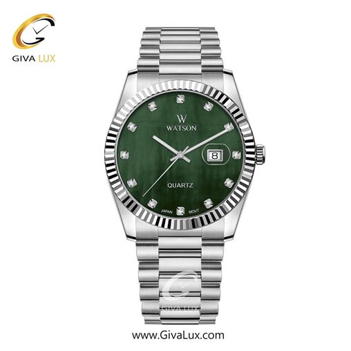 ساعت مچی اورجینال مردانه واتسون | WATSON  طلایی | طلایی| نقره ای| کد رفرنس W 1231G-101 1236-313G.jpg