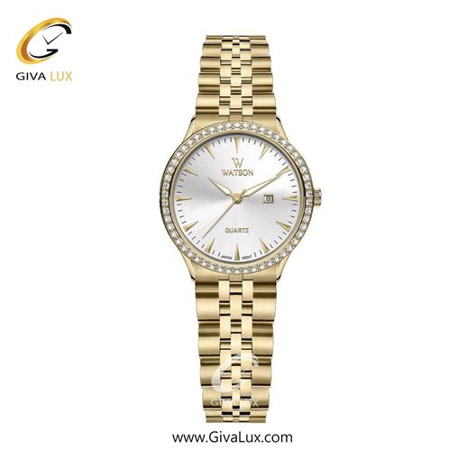 ساعت مچی اورجینال زنانه واتسون | WATSON  طلایی | طلایی| نقره ای| کد رفرنس W 1231L-101 1240-101L.jpg
