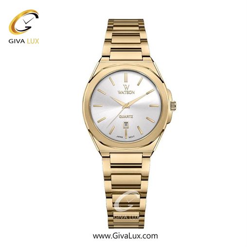ساعت مچی اورجینال زنانه واتسون | WATSON  طلایی | طلایی| نقره ای| کد رفرنس W 1231L-101 1241-101L.jpg