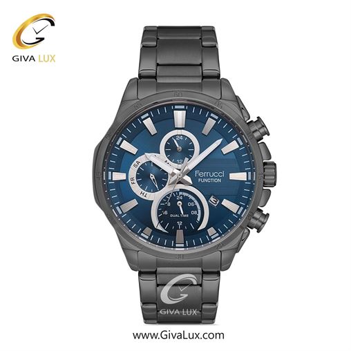 ساعت مچی اورجینال مردانه فروچی Ferrucci سه موتوره کرنوگراف مشکی | مشکی| مشکی| کد رفرنس fcf.12459FM.03 12459FM.04.jpg