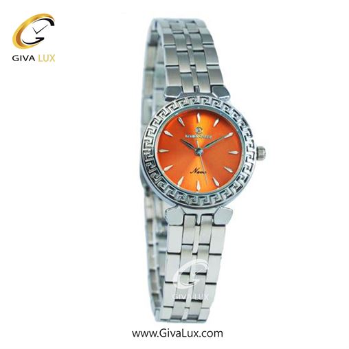 ساعت مچی اورجینال زنانه دنیل سزار نقره ای | نقره ای| نارنجی| کد رفرنس DC-1267
