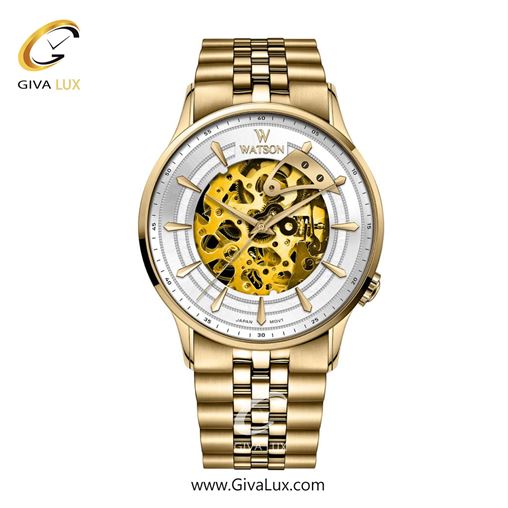 ساعت مچی اورجینال مردانه واتسون | WATSON  طلایی | طلایی| نقره ای| کد رفرنس W 1243G-101 1281G-101.jpg