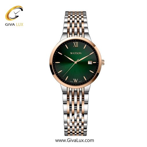 ساعت مچی اورجینال زنانه واتسون | WATSON  نقره ای | نقره ای| مشکی| کد رفرنس W 1292L-304 1292-344L.jpg