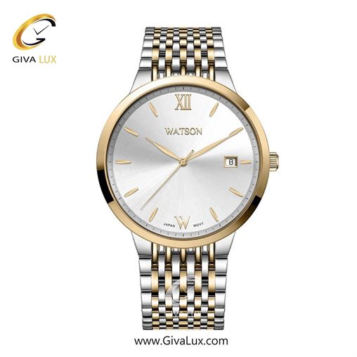 ساعت مچی اورجینال مردانه واتسون | WATSON  نقره ای | نقره ای| نقره ای| کد رفرنس W 1292G-301 1292-351G.jpg