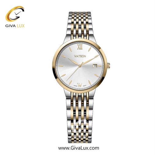 ساعت مچی اورجینال زنانه واتسون | WATSON  نقره ای | نقره ای| نقره ای| کد رفرنس W 1292L-301 1292-351L.jpg