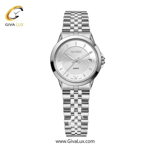 ساعت مچی اورجینال زنانه واتسون | WATSON  نقره ای | نقره ای| نقره ای| کد رفرنس W 1292L-301 1293-301L.jpg