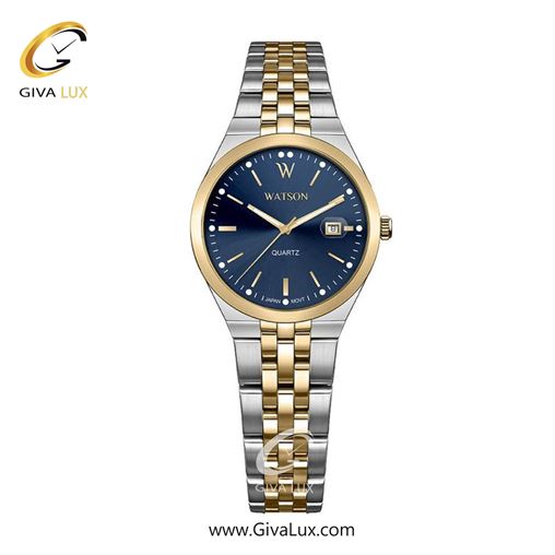 ساعت مچی اورجینال زنانه واتسون | WATSON  نقره ای | نقره ای| سرمه ای| کد رفرنس W 1314L-302 1314-345L.jpg