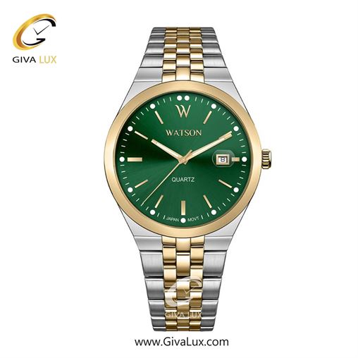 ساعت مچی اورجینال مردانه واتسون | WATSON  طلایی | طلایی-نقره ای| سرمه ای| کد رفرنس W 1314G-345 1314-347G.jpg