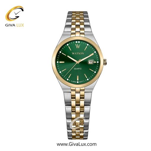 ساعت مچی اورجینال زنانه واتسون | WATSON  طلایی | طلایی-نقره ای| سرمه ای| کد رفرنس W 1314L-345 1314-347L.jpg
