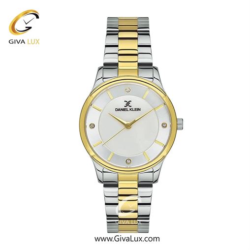 ساعت مچی اورجینال زنانه دنیل کلین طلایی | طلایی-نقره ای| نقره ای| کد رفرنس DK13455-4