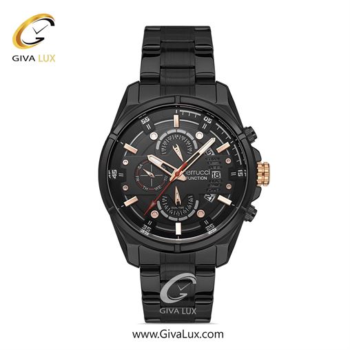 ساعت مچی اورجینال مردانه فروچی Ferrucci سه موتوره کرنوگراف تیتانیوم | تیتانیوم| دودی|تیتانیوم| کد رفرنس fcf.13615FM.03 13615FM.04.jpg