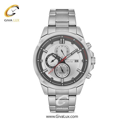 ساعت مچی اورجینال مردانه فروچی Ferrucci سه موتوره کرنوگراف نقره ای | نقره ای| سرمه ای| کد رفرنس fcf.13853M.02 13853M.04.jpg