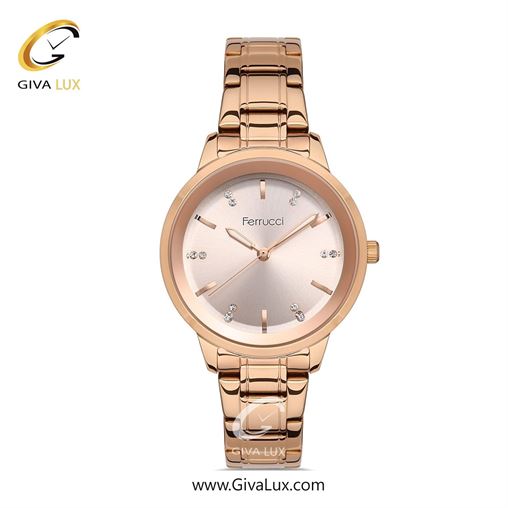 ساعت مچی اورجینال زنانه فروچی Ferrucci رزگلد | نقره ای-رزگلد| نقره ای| کد رفرنس fcf.13863M.03 13863M.04.jpg