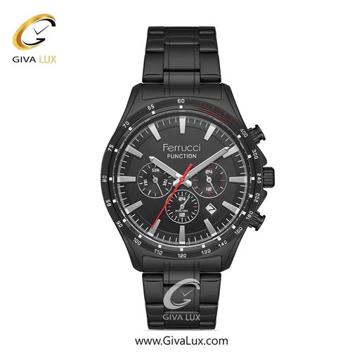 ساعت مچی اورجینال مردانه فروچی Ferrucci سه موتوره کرنوگراف نقره ای | نقره ای| نقره ای| کد رفرنس  fcf.14105FM.01 14105FM.02.jpg
