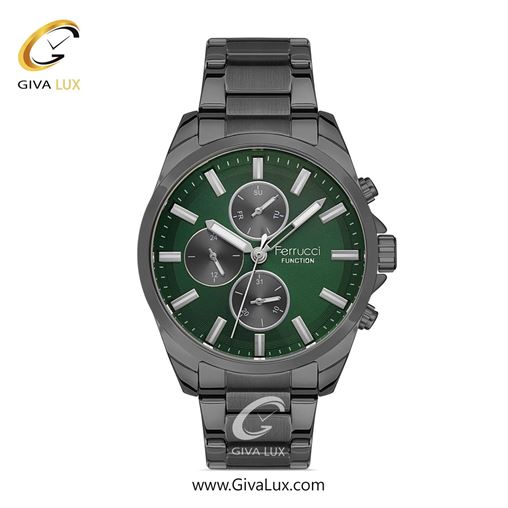 ساعت مچی اورجینال مردانه فروچی Ferrucci سه موتوره فول تایم نقره ای | نقره ای| سرمه ای| کد رفرنس FCF 14367FM.04 14367FM.05.jpg