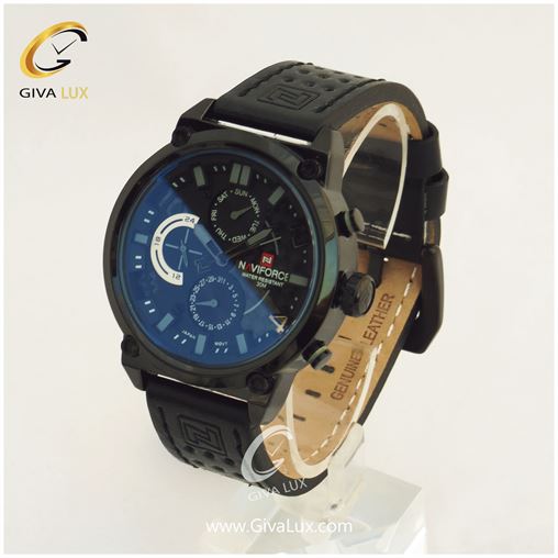 پک ساعت مچی مردانه فول تایم بند حصیری استیل مدل NF9068M 143_6565.jpg