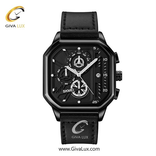 ساعت مچی اورجینال مردانه اسکمی (Skmei) سه موتوره کرنوگراف مشکی | مشکی| سفید-مشکی| کد رفرنس 1963
