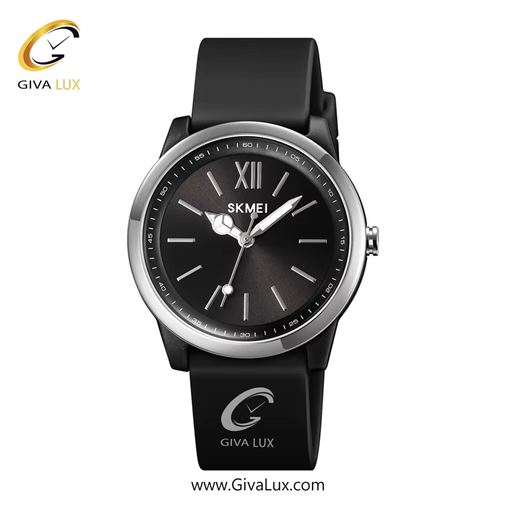 ساعت مچی اورجینال زنانه اسکمی (Skmei)  نقره ای | مشکی| مشکی| کد رفرنس 2008