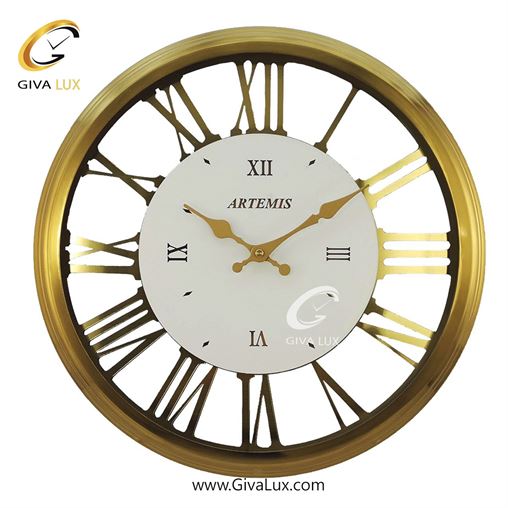 ساعت دیواری اورجینال آرتمیس آلیاژ فلزی طلایی| کد رفرنس 2016Gold 2016-Gold.jpg