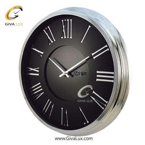 ساعت دیواری اورجینال آرتمیس آلیاژ فلزی طلایی| کد رفرنس 11227، مدل: 2023Gold 2023-Silver-1.jpg