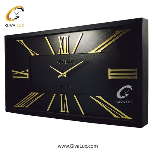 ساعت دیواری اورجینال آرتمیس آلیاژ فلزی مشکی| کد رفرنس 12738، مدل: 2026BlackGold 2027-Black-Gold-2.jpg