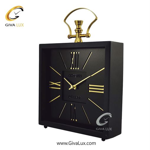 ساعت دیواری اورجینال آرتمیس آلیاژ فلزی نقره ای| کد رفرنس 20006، مدل: 2028SilverWhite 2030-Black-Gold-2.jpg