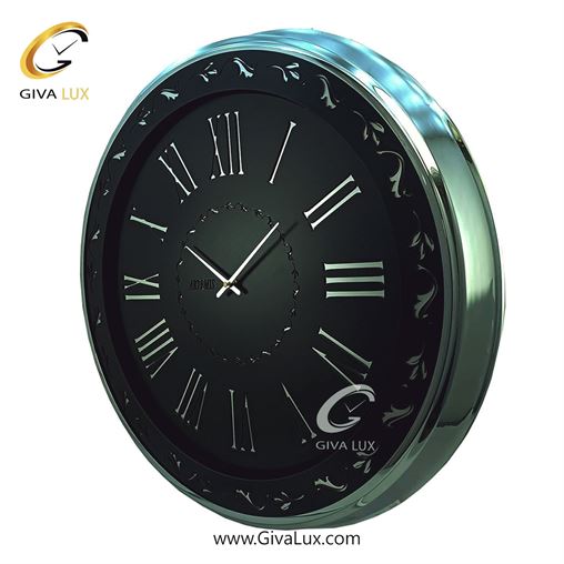 ساعت دیواری اورجینال آرتمیس آلیاژ فلزی طلایی| کد رفرنس 90008، مدل: 2034Gold 2034-Silver-2.jpg