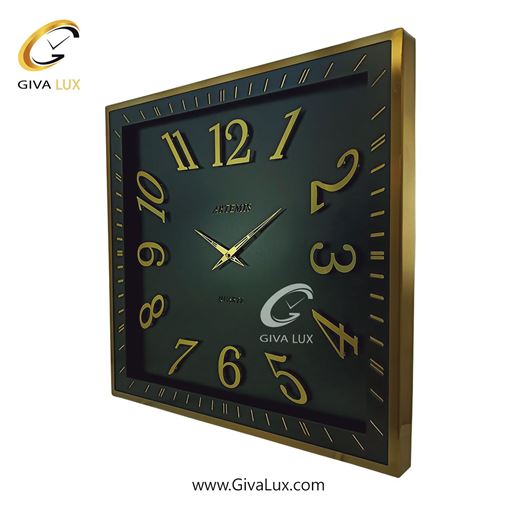 ساعت دیواری اورجینال آرتمیس آلیاژ فلزی مشکی| کد رفرنس 12738، مدل: 2026BlackGold 2038-Gold-Black-2.jpg