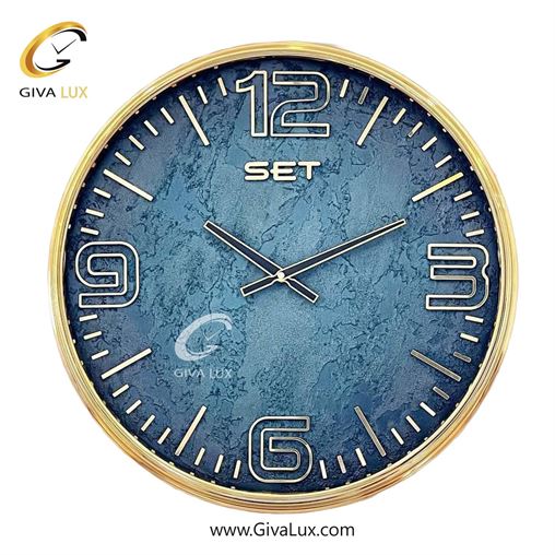 ساعت دیواری اورجینال ست آلیاژ فلزی طلایی| کد رفرنس X200