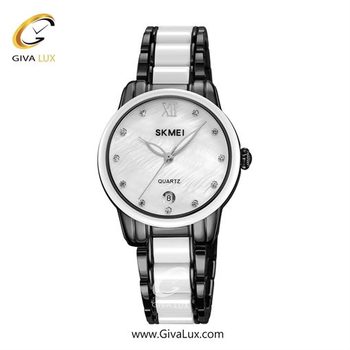 ساعت مچی اورجینال زنانه اسکمی (Skmei) سفید-مشکی | مشکی-سفید| سفید صدفی| کد رفرنس 2175