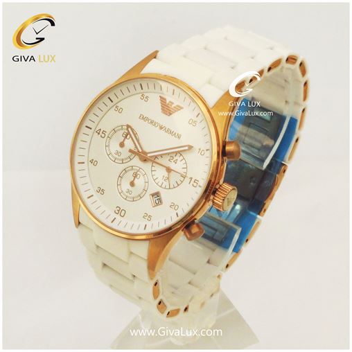 ساعت مردانه سه موتوره کورنوگراف امپریو آرمانی 