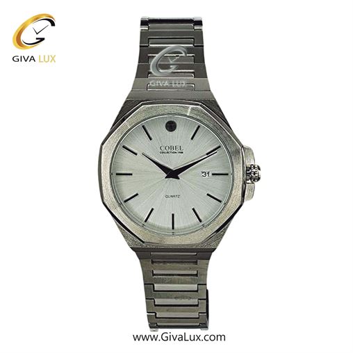 ساعت مچی اورجینال مردانه کوبل | COBEL  نقره ای | نقره ای| سفید| کد رفرنس 6323G 224_6323G-4.jpg
