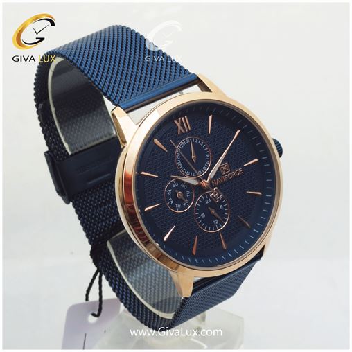 ساعت مچی مردانه سه موتوره ناوی فورس مدل NF۳۰۰۳M