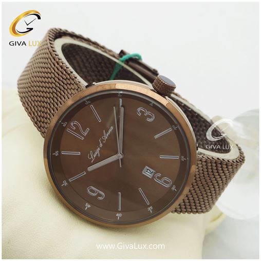 ساعت مچی اورجینال بندحصیری لوئیجی د آنا LDA مدل KG2140
