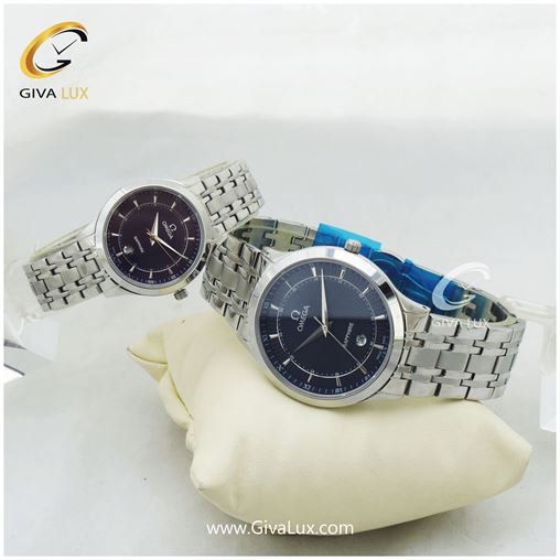 ست ساعت مچی فول استیل اومگا تقویم دار