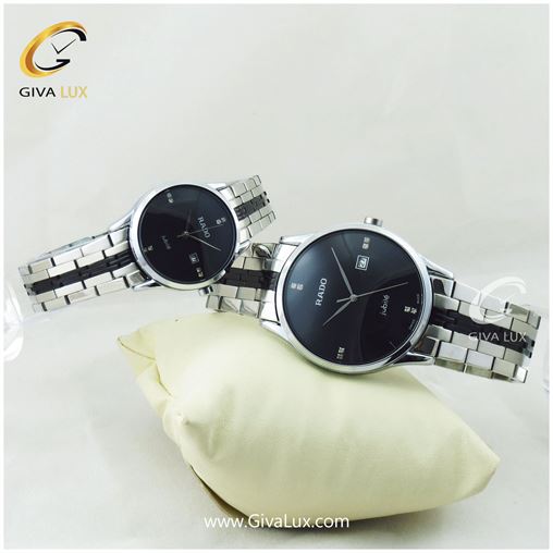 ست ساعت مچی فول استیل رادو تقویم دار