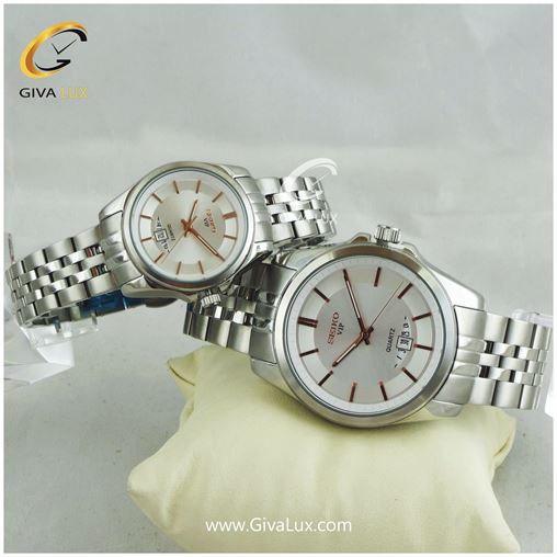 ست ساعت مچی  تک موتوره نقره ای سیکو