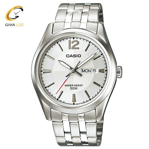 ساعت مچی اورجینال مردانه کاسیو Casio نقره ای | نقره ای| نقره ای| کد رفرنس MTP-1335D-7A