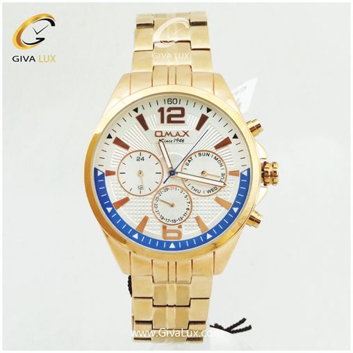 ساعت مچی مردانه اورجینال سه موتوره OMAX مدل GX49R68I
