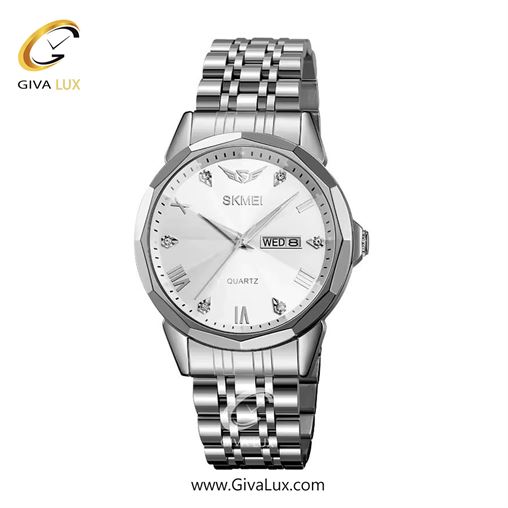 ساعت مچی اورجینال مردانه اسکمی (Skmei) نقره ای | نقره ای| نقره ای| کد رفرنس 2291