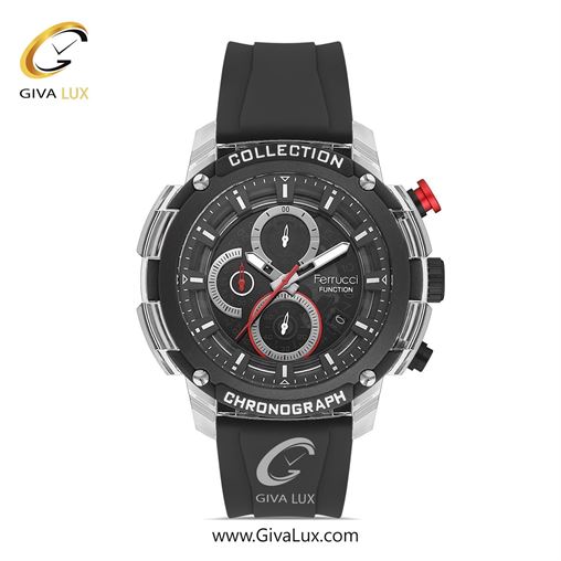 ساعت مچی اورجینال مردانه فروچی Ferrucci سه موتوره کرنوگراف تیتانیوم | زرد| دودی|تیتانیوم| کد رفرنس FCF 23008S.3 23008S.4.jpg